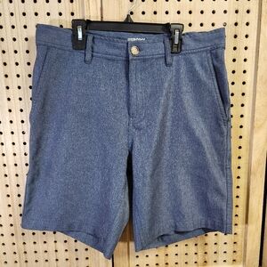32 Degrees Cool Men's Performance‎ Shorts Lightweight Dusky Blue Size 30